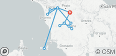  Discover Tuscany in Detail ─ with a Visit to Elba - 15 destinations 