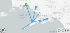  Golfe de Naples ─ Points forts entre Naples, Pompéi et l\'Amalfitaine - 14 destinations 