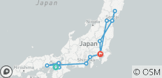  Experimenta activamente las maravillas naturales y los mitos de Japón - 14 destinos 