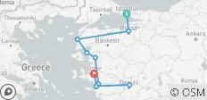  Höhepunkte der Westtürkei - 10 Destinationen 