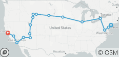  États-Unis ─ Panorama d\'est en ouest - 17 destinations 