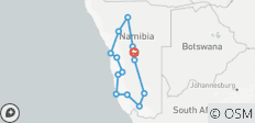  Les points forts de la Namibie - 14 destinations 