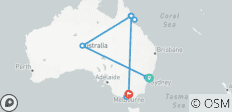  Silvesterzauber in Australien - 14 Destinationen 