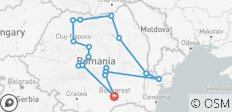  Rumänien ─ das Land der Vielfalt ausführlich erleben - 18 Destinationen 