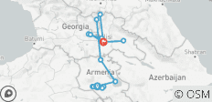  Armenien und Georgien zum Kennenlernen - 17 Destinationen 