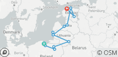  Die Ostseeküste - von Polen bis ins Baltikum in der Kleingruppe - 13 Destinationen 