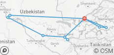  Grand circuit en Ouzbékistan - 11 destinations 