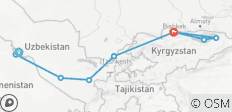  Ouzbékistan et Kirghizstan - sur les traces des anciennes caravanes - 11 destinations 