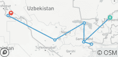  Fascinant Ouzbékistan - 8 destinations 