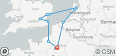  European Triangle Tour from Paris in 11 days - 12 destinations 