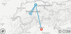  7 Day Zurich And Milan By Train including Grindelwald and Interlaken - 5 destinations 