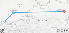  7 jours Munich et Vienne en train - 4 destinations 