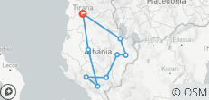  Erkunden Sie den Südosten Albaniens: Landschaftliche Wanderung &amp; zeitlose Kultur - 9 Destinationen 
