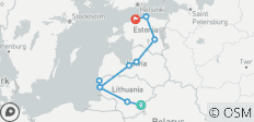 Höhepunkte in den baltischen Staaten - 10 Destinationen 