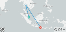  12 Tage Erstaunliche Singapur, Thailand und Bali Familienreise (privater Reiseführer &amp; Fahrer） - 4 Destinationen 