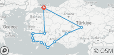  14-Day Private Angels Vacations in Turkey | Premium Tranquility &amp; Relaxation! (VIP Private Road Trip!) - 13 destinations 