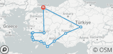  14-daagse privé engelen vakantie in TURKIJE: eersteklas rust en ontspanning! (Volledig Begeleid) - 13 bestemmingen 