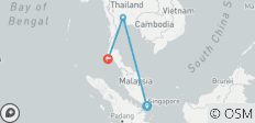  10 Tage Singapur &amp; Thailand Familienabenteuer (privater Reiseführer &amp; Fahrer） - 3 Destinationen 