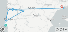  Lissabon nach Barcelona &amp; Geheimnisse des Douro - 12 Destinationen 