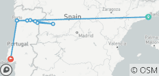  Barcelona to Lisbon &amp; Secrets of the Douro - 9 destinations 