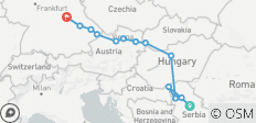  Donau Grandeur (Belgrad nach Nürnberg,) - 13 Destinationen 