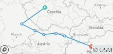  Délicieux Danube et Prague (2026) (Prague à Budapest, 2026) - 7 destinations 