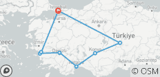  9-Day Private Angels Vacations in Turkey| Les merveilles enchantées de la Turquie ! (VIP Private Road Trip Lovers !) - 8 destinations 