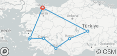  9-Day Private Angels Vacations in Turkey| The Enchanted Wonders of Turkey! (VIP Private Road Trip Lovers!) - 8 destinations 
