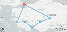  9 jours de vacances en Turquie| Les merveilles enchantées de la Turquie ! (VIP Private Road Trip Lovers !) - 8 destinations 