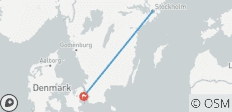  7 días en tren por Estocolmo y Copenhague - 2 destinos 