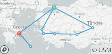  13-Day Private Angels Vacations in Turkey&amp;Greece| Two Kingdoms, One Marvelous Quest! (Escorted private tour) - 10 destinations 