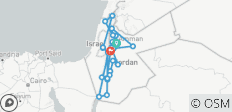  RAU* 14 Day Private Jordan Trip &amp; Holiday - 02 Weeks Trip/Tour in Jordan (CT-JHT-020) RAU* - 25 destinations 