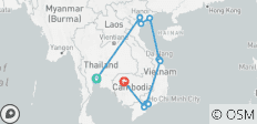  Engaging Thailand – Vietnam – Cambodia in 16 days - 10 destinations 