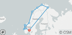  Norway Course North Along the Coast - 11 destinations 