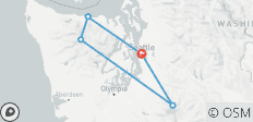  Schnappschuss: Seattles Pazifischer Nordwesten - 5 Destinationen 