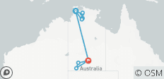  Northern Territory Dreaming (With Internal Air, 12 Days, Darwin Hotel To Airport Private Transfer) - 11 destinations 