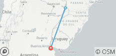  2-Tage Iguazu-Fälle: HELICOPTER-Fahrt &amp; Flugticket von Buenos Aires - 3 Destinationen 