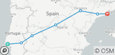  A través de las maravillas ibéricas en 7 días - 7 destinos 