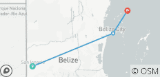  Solo-ish Belize - 3 destinations 