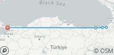  8-Day Private Angels Vacations in Turkey | A Verdant Odyssey to Istanbul &amp; Black Sea! (No Long Road Trip!) - 6 destinations 
