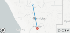  3 jours de safari à Etosha avec les cinq grands animaux sauvages - 3 destinations 