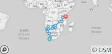  An African Adventure - 37 days - 23 destinations 