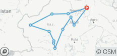  Circuit royal au Rajasthan - 14 destinations 
