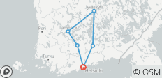  Finnland Roadtrip: Lakeland Adventures &amp; Sauna Feelings - 6 Destinationen 