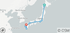  Japan Intense: Northern Wonders &amp; Southern Delights - 12 Destinationen 