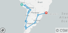  South America Discovery: Lima to Rio de Janeiro - 40 destinations 