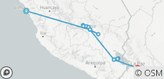  Erlebnisreise Südamerika – Von Lima nach La Paz - 15 Destinationen 