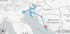  Privado - Balcanes extendidos de Venecia a Split - 21 destinos 