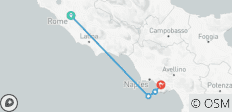  Italy: Rome, Sorrento, Pompeii, Capri – 5 days - 4 destinations 