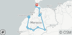  Circuit au Maroc 10 jours de Casablanca à Tanger - 12 destinations 